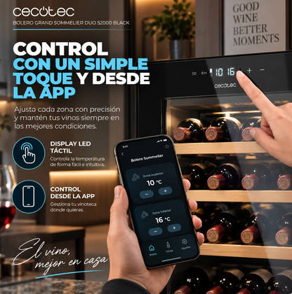 GrandSommelier Duo 52000 – La Bodega Premium para tu Hogar